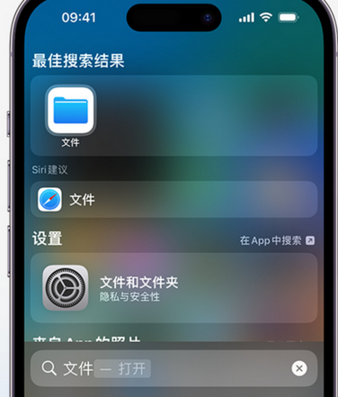 新疆apple维修中心分享iPhone文件应用中存储和找到下载文件 