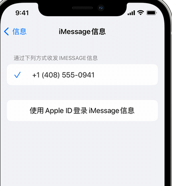 新疆apple维修iPhone上无法正常发送iMessage信息 