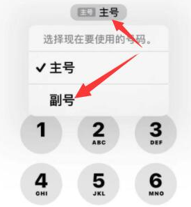 新疆苹果14维修店分享iPhone 14 Pro Max使用副卡打电话的方法 