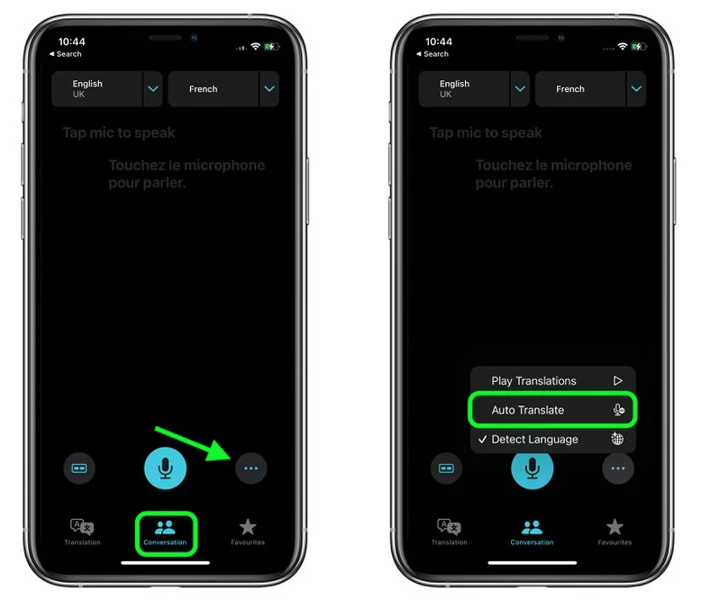新疆苹果手机维修分享iOS 15 “翻译” App 新改进 